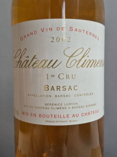 1 Magnum Château CLIMENS 2002 - 1er Cc SAUTERNES...