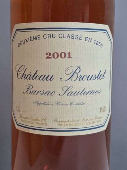 1 Magnum Château BROUSTET 2001 - BARSAC SAUTERNES....
