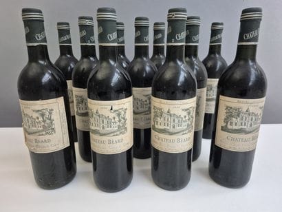 11 bottles Château BEARD 1994 - Saint Émilion...