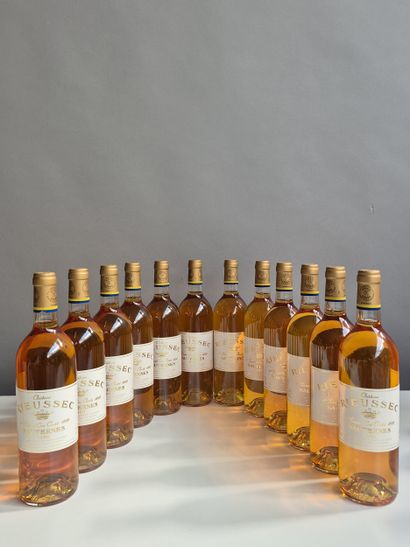 12 Bouteilles Château RIEUSSEC 1999 - 1er...