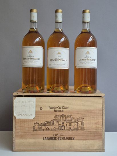 3 Magnums Château LAFAURIE-PEYRAGUEY 2001...