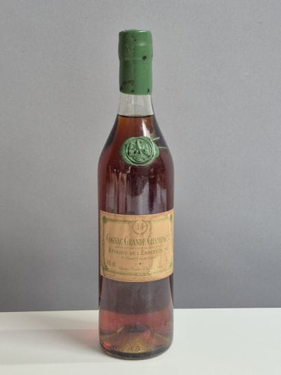1 Bouteille COGNAC Grande Champagne Peuchet...