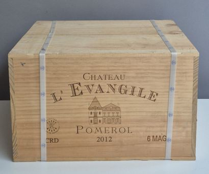 6 Magnums Château L'EVANGILE 2012 - Pomerol...