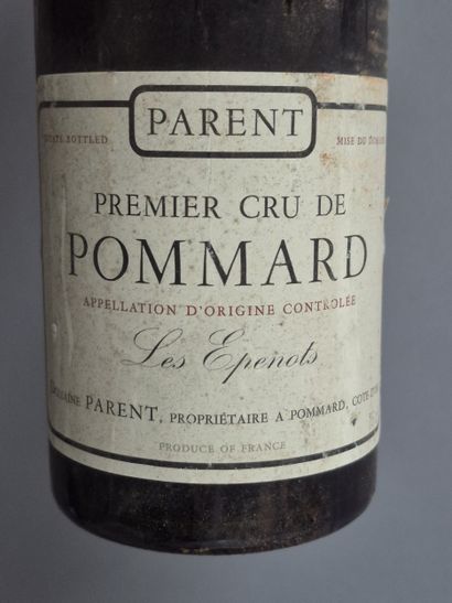 10 bottles POMMARD 1er cru Les EPENOTS 1985...