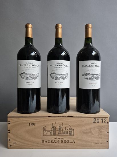 3 Magnums Château RAUZAN-SÉGLA 2012 - 2e...