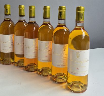 6 Bouteilles Château DOISY DAËNE 1996 - 2e...