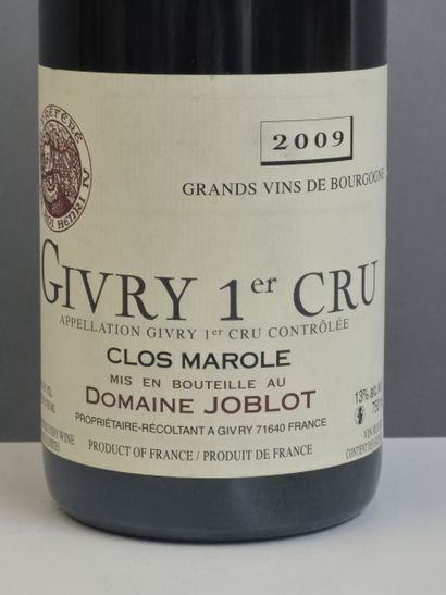 1 Bottle GIVRY 1er Cru 2009 - Domaine JO...
