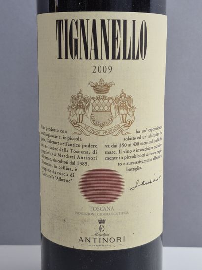 1 Bottle TIGNANELLO 2009 - ANTINORI