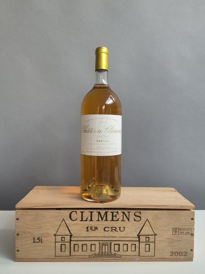 1 Magnum Château CLIMENS 2002 - 1er Cc SAUTERNES...