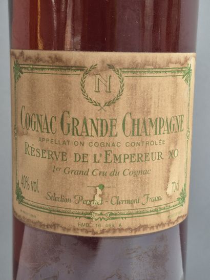1 Bouteille COGNAC Grande Champagne Peuchet...