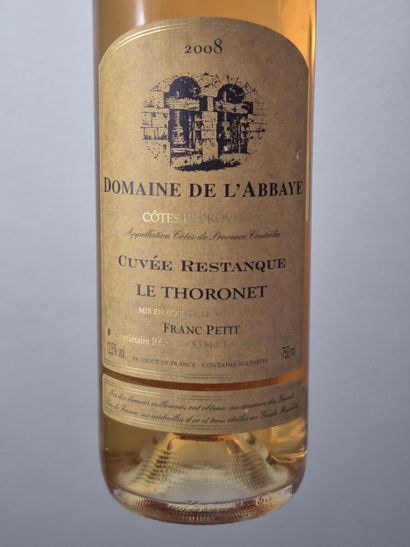 4 bottles Domaine de L'ABBAYE Le THORONET...