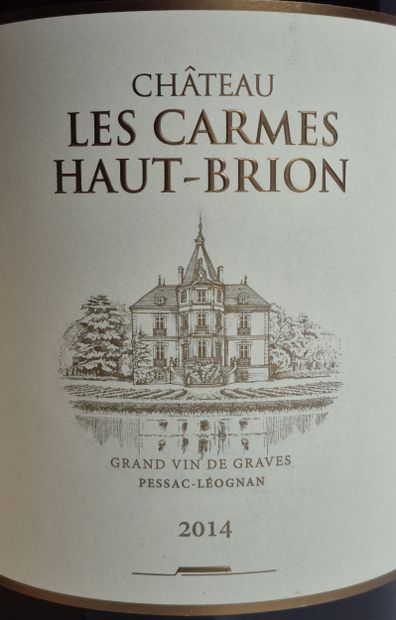 1 Double Magnum Château Les CARMES HAUT-BRION...