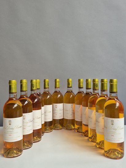 6 Bouteilles Château DOISY DAËNE 1996 - 2e...