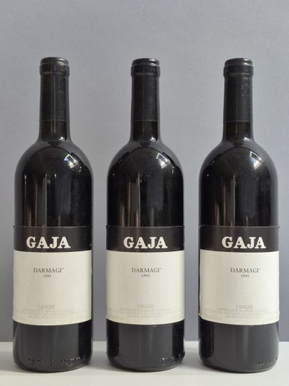 3 Bottles GAJA DARMAGI 1995 - Langhe