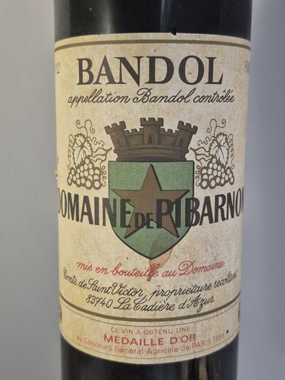 3 bottles Château de PIBARNON Bandol 1986...
