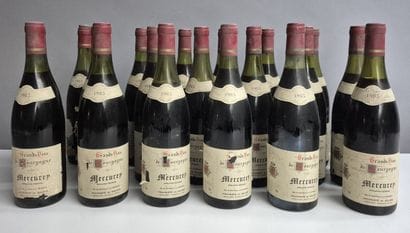 20 bottles MERCUREY 1985. FOR SALE AS IS