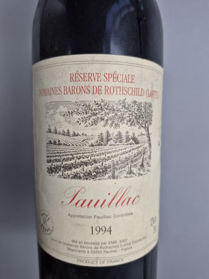 21 bottles P AUILLAC 1994 Réserve spéciale...