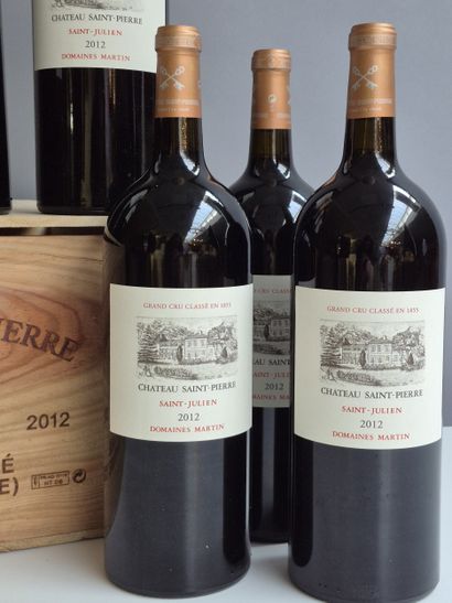 6 Magnums Château SAINT-PIERRE 2012 - 4e...