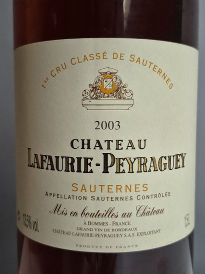 3 Magnums Château LAFAURIE-PEYRAGUEY 2003...