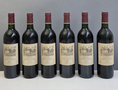 12 bottles Château PARADIS CASSEUIL 1995...