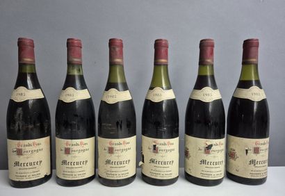 20 bottles MERCUREY 1985. FOR SALE AS IS