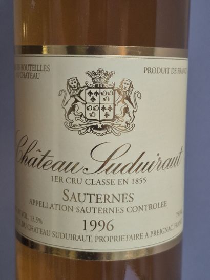6 Bouteilles Château SUDUIRAUT 1996 -1er...
