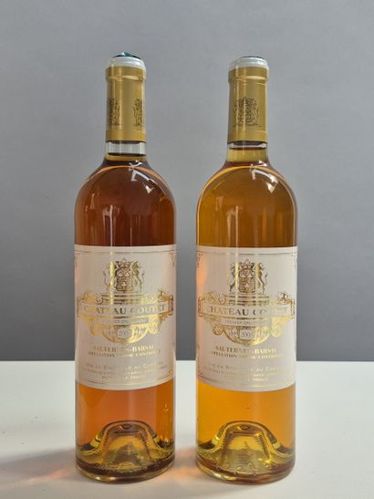 2 Bouteilles Château COUTET 2003 - 1er Cc...