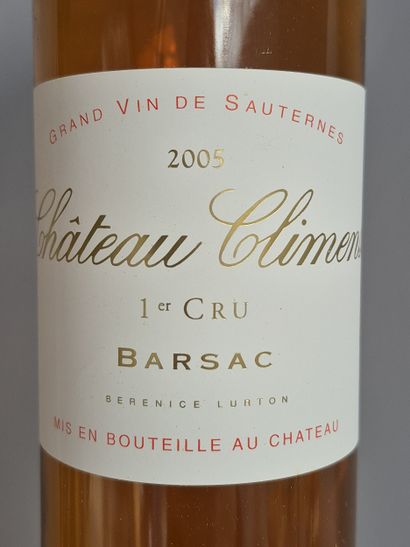 3 Bouteilles Château CLIMENS 2005 - 1er Cc...