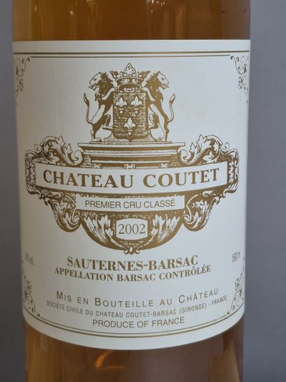 1 Magnum Château COUTET 2002 - 1er Cc SAUTERNES...