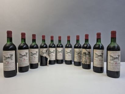 11 bottles Château VIEUX MAURINS - St Émilion...