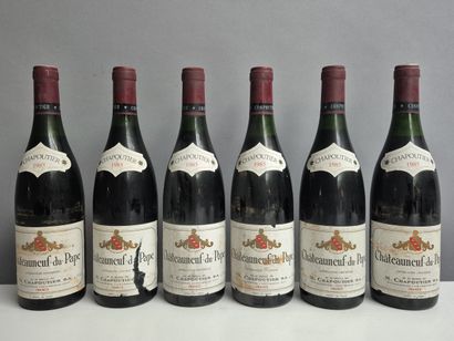 11 bottles CHATEAUNEUF du PAPE 1985 - Domaine...