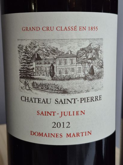6 Magnums Château SAINT-PIERRE 2012 - 4e...