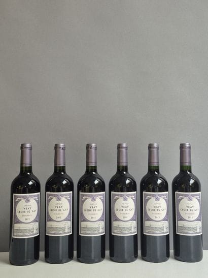 6 Bouteilles Château VRAY CROIX de GAY 2013...