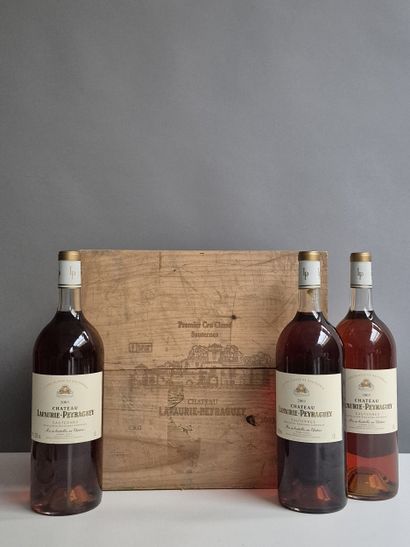 3 Magnums Château LAFAURIE-PEYRAGUEY 2003...