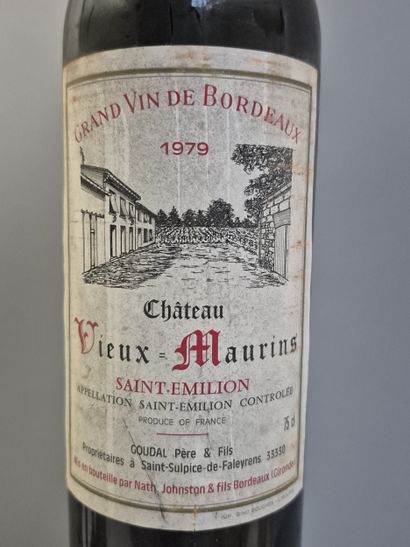 11 bottles Château VIEUX MAURINS - St Émilion...