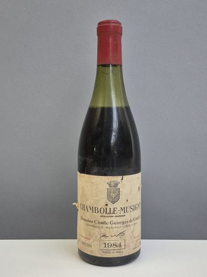 1 Bottle CHAMBOLLE MUSIGNY 1984 - Domaine...