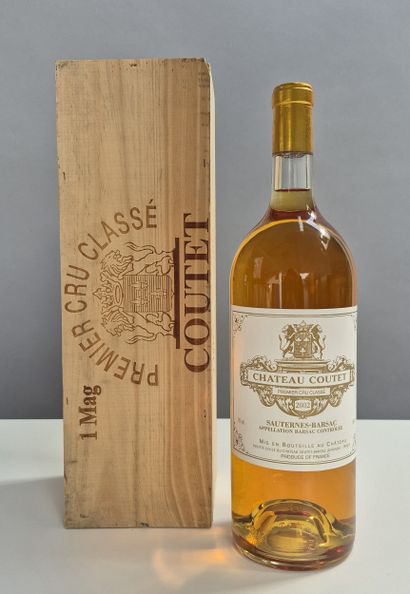 1 Magnum Château COUTET 2002 - 1er Cc SAUTERNES-BARSAC...