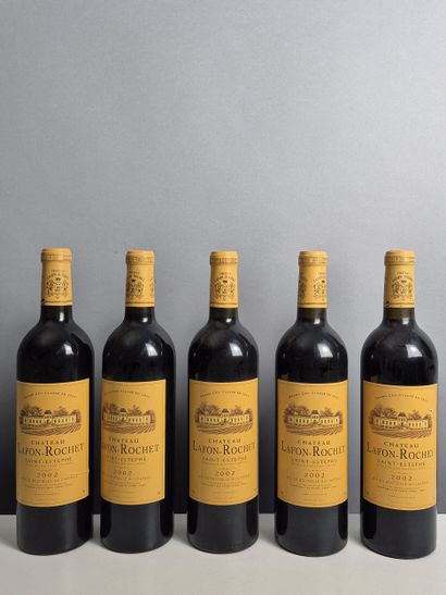 15 bouteilles Château LAFON ROCHET 2002 -...
