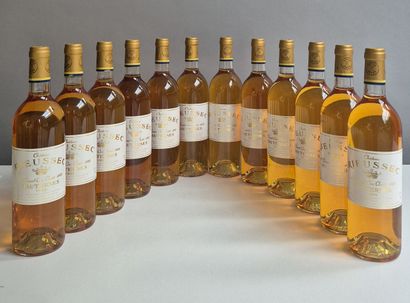 12 Bouteilles Château RIEUSSEC 1998 - 1er...