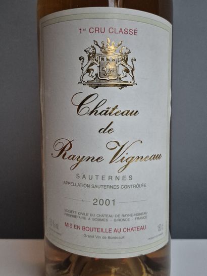6 Magnums Château RAYNE VIGNEAU 2001 - 1er...