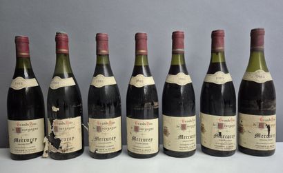 20 bottles MERCUREY 1985. FOR SALE AS IS