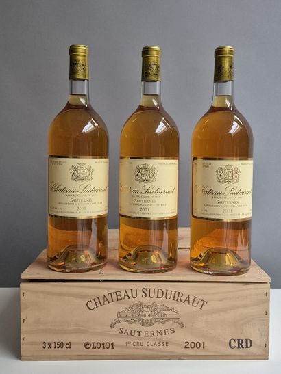 3 Magnums Château SUDUIRAUT 2001 - 1er Cc...