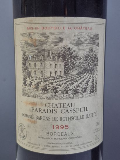 12 bottles Château PARADIS CASSEUIL1995 -...