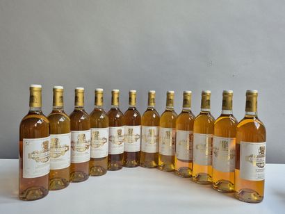 12 Bouteille Château COUTET 1996 - 1er Cc...