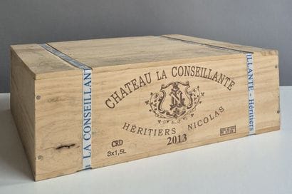 3 Magnum Château LA CONSEILLANTE 2013 - Pomerol...
