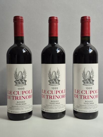 3 Bottles LE CUPOLE 1999 ROSSO TOSCANA -...