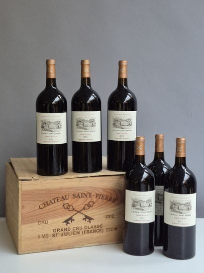 6 Magnums Château SAINT-PIERRE 2012 - 4e...