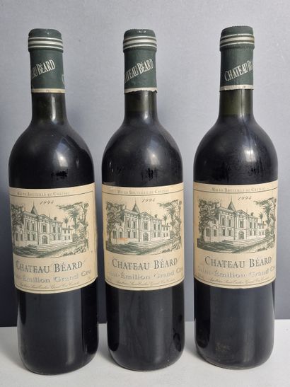 11 bottles Château BEARD 1994 - Saint Émilion...