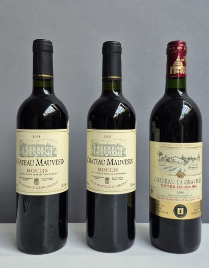 9 Bottles BORDEAUX DIVERS
1 Château Le BEYAN...