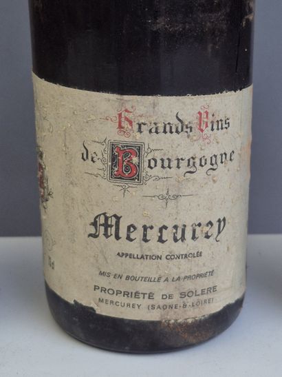 3 Bottles BOURGOGNE DIVERS 1 Volnay 1er Cru...